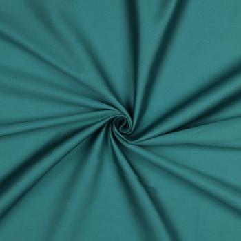 Baumwoll Satin Dark Cyan